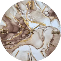 Orologi Da Parete Moderni-Selezionato da Mazzolaluce Grande orologio elegance 80cm da muro per soggiorno moderno