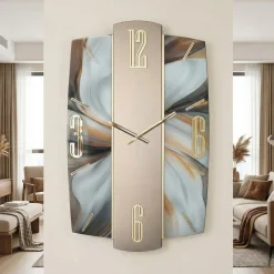 Orologi Da Parete Moderni-Selezionato da Mazzolaluce Grande orologio elegante per soggiorno da parete saturno