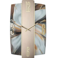 Orologi Da Parete Moderni-Selezionato da Mazzolaluce Grande orologio elegante per soggiorno da parete saturno