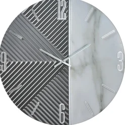 Orologi Da Parete Moderni-Selezionato da Mazzolaluce Grande orologio moderno da parete 80cm rotondo per soggiorno