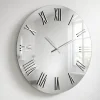 Orologi Da Parete Moderni-Selezionato da Mazzolaluce Grande orologio moderno rotondo 100cm effetto specchio numeri romani