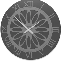 Orologi Da Parete Moderni-Selezionato da Mazzolaluce Grande orologio nero da parete 60 moderno