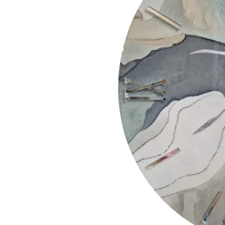 Orologi Da Parete Moderni-Selezionato da Mazzolaluce Grande orologio nuance 100cm da parete moderno per soggiorno