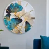 Orologi Da Parete Moderni-Selezionato da Mazzolaluce Grande orologio per parete 100cm floreal in resina moderno