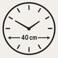 Orologi Da Parete Moderni-Selezionato da Mazzolaluce Grande orologio rotondo moderno effetto marmo chiaro per soggiorno