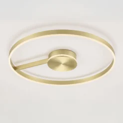 Plafoniere Moderne-Selezionato da Mazzolaluce Grande plafoniera bronzo moderna led 57w cct 2700k 3000k 4000k dimmerabile per salone
