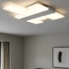Plafoniere Moderne-Top Light Grande plafoniera camera da letto led 40w bianca per salotto toplight flight