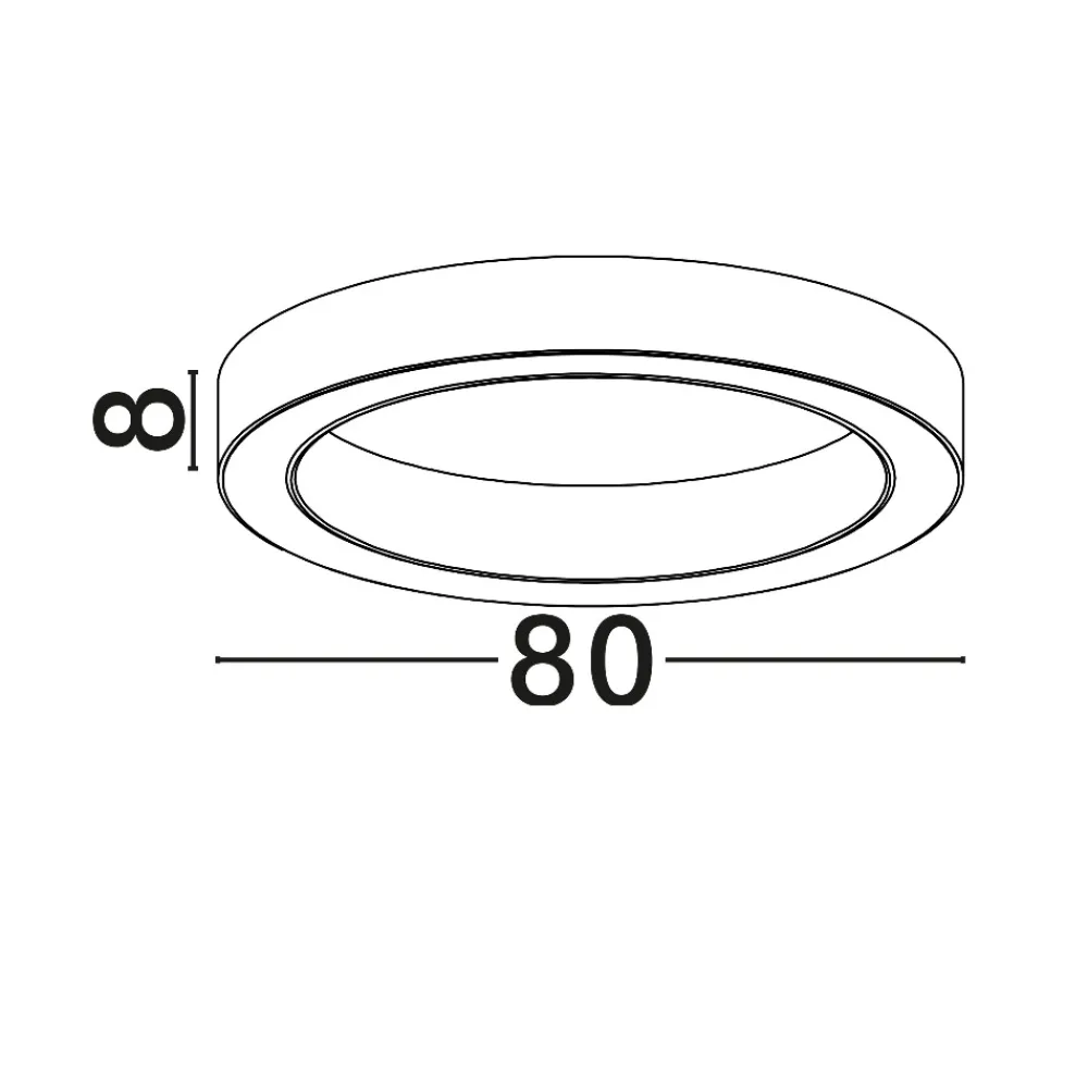 Plafoniere Moderne-Selezionato da Mazzolaluce Grande plafoniera 80 cm oro anello led 59w cct 2700k a 4000k dimmerabile telecomando app