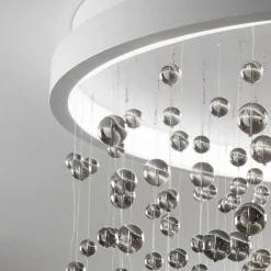 Plafoniere Moderne-Ideal Lux Grande plafoniera led armony pl d75 77w 3000k 75cm