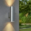 Applique Da Esterno-Ideal Lux Gun ap2 small applique per esterno cilindro ip44 alluminio