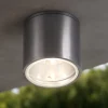 Faretti Da Esterno-Ideal Lux Gun pl1 faretto per esterno cilindro grigio