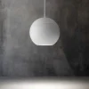 Lampade A Sospensione-Gea Luce Guya lampada a sospensione sfera bianca led 3000k