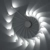 Plafoniere Moderne-Vivida International Helix vivida plafoniera bianca led 3000k per soffitto