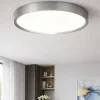 Plafoniere Moderne-Vivida International Hera vivida plafoniera rotonda titanio led 50w cct 60 cm