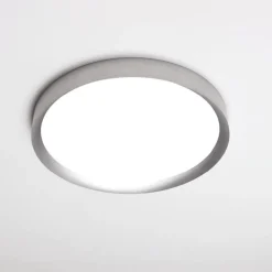 Plafoniere Moderne-Vivida International Hera vivida plafoniera rotonda titanio led 50w cct 60 cm
