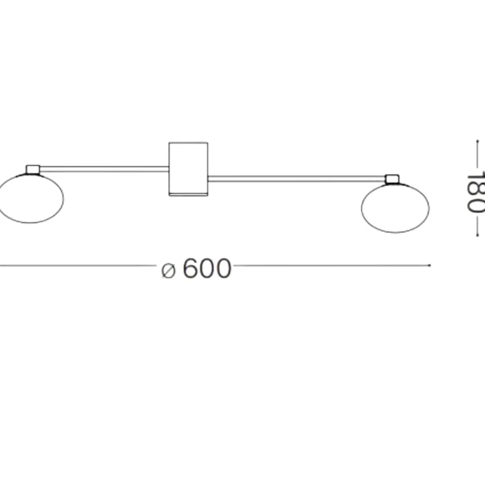 Plafoniere Moderne-Ideal Lux Hermes pl3 d60 plafoniera tre luci bianca per soggiorno