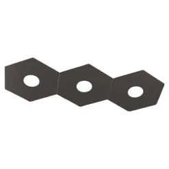Plafoniere Moderne-Top Light Hexagon plafoniera moderna marrone