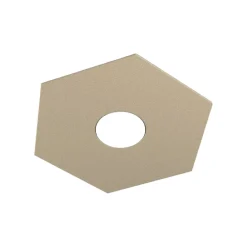 Plafoniere Moderne-Top Light Hexagon plafoniera sabbia esagonale da cucina moderna