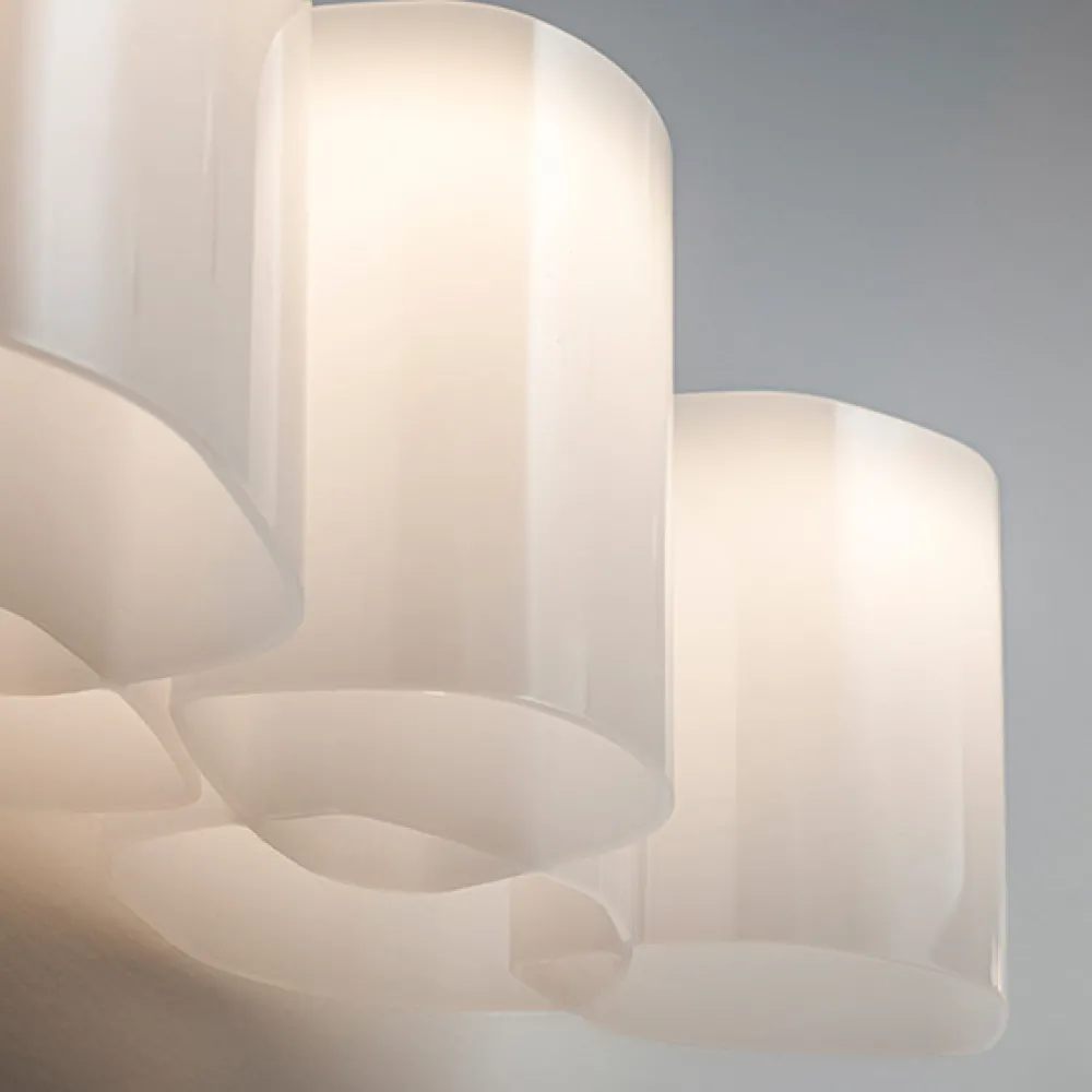 Applique Da Parete-Stilnovo Honey applique led 6w 2700k bianca moderna