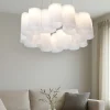 Lampadari Moderni-Stilnovo Honey lampadario bianco moderno tondo led 2700k
