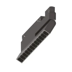 Illuminazione A Binario-Ideal Lux Ideal lug ego modulo faretti nero orientabile led 13w 1400lm 3000k