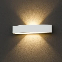 Applique Da Esterno-Ideal Lux andromeda ap2 bianco applique da esterno