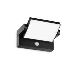 Applique Da Esterno-Ideal Lux applique da esterno con sensore swipe ap sensor nero