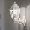 Applique Da Esterno-Ideal Lux applique da esterno dafne ap1 big lanterna bianca