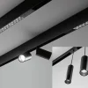 Illuminazione A Binario-Ideal Lux arca binario profilo a plafone 3mt monofase nero per faretti led