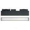 Illuminazione A Binario-Ideal Lux arca modulo faretto led 48v 13w 4000k nero per binario monofase ottica 100
