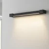 Applique Da Parete-Ideal Lux balance ap d60 applique led nera orientabile 17w 3000k