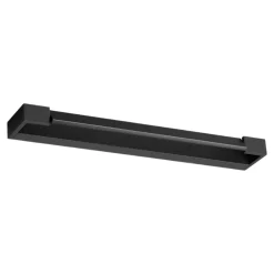 Applique Da Parete-Ideal Lux balance ap d60 applique led nera orientabile 17w 3000k