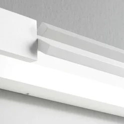 Applique Da Parete-Ideal Lux balance ap d90 applique led 24 3000k bianca rettangolare