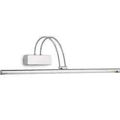 Applique Da Bagno-Ideal Lux bow ap d76 applique bagno cromo led 8w 3000k
