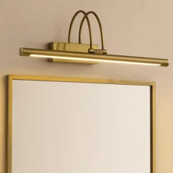 Applique Da Bagno-Ideal Lux bow ap d46 applique da bagno brunito led 4w