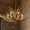 Lampadari Moderni-Ideal Lux chalet sp8 lampadario per rifugio casa di montagna 8 luci