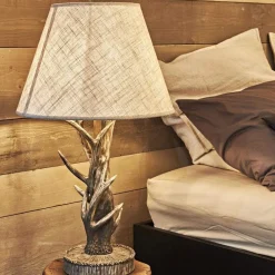 Lampade Da Tavolo-Ideal Lux chalet tl1 lampada da tavolo per chalet montagna