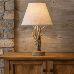 Lampade Da Tavolo-Ideal Lux chalet tl1 lampada da tavolo per chalet montagna