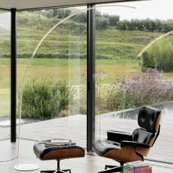 Lampade Da Terra-Ideal Lux comet pt lampada ad arco led 30w 3000k bianca