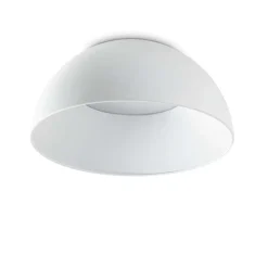 Plafoniere Moderne-Ideal Lux corolla-1 pl plafoniera da cucina 3000k bianca