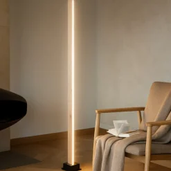 Lampade Da Terra-Ideal Lux craft pt lampada da terra led 3000k 26w di legno