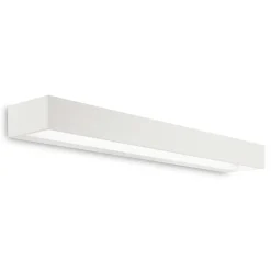 Applique Da Parete-Ideal Lux cube ap d60 applique rettangolare led 14w 3000k bianca