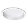 Faretti Da Incasso-Ideal Lux deep fi faretto da incasso led rotondo per controsoffitto 30w 3000k 220v