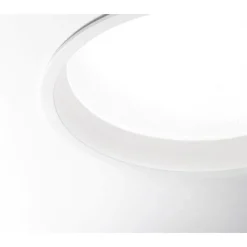 Faretti Da Incasso-Ideal Lux deep fi faretto da incasso led rotondo per controsoffitto 30w 3000k 220v