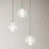 Lampadari Moderni-Ideal Lux diamond sp3 lampadario moderno 3 sfere vetro led