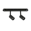Illuminazione A Binario-Ideal Lux ego faretti led 5w 3000k nero per binario monofase 48v dali