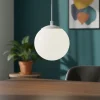 Lampade A Sospensione-Ideal Lux ego lampada a sospensione binario monofase led 10w 3000k bianco