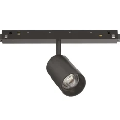 Illuminazione A Binario-Ideal Lux ego track single 12w 3000k dali faretto led nero