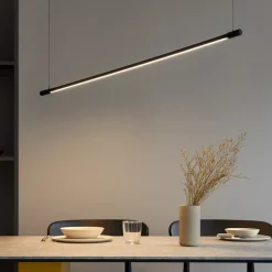 Lampadari Moderni-Ideal Lux essence sp d126 lampadario moderno nero led 2700k
