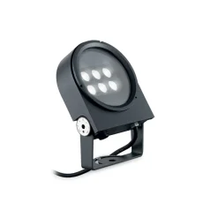 Faretti Da Esterno-Ideal Lux faretto da esterno ip65 15w 3000k orientabile ulex pr